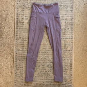 Lilac Marika Leggings w/ Side Pockets - Size S